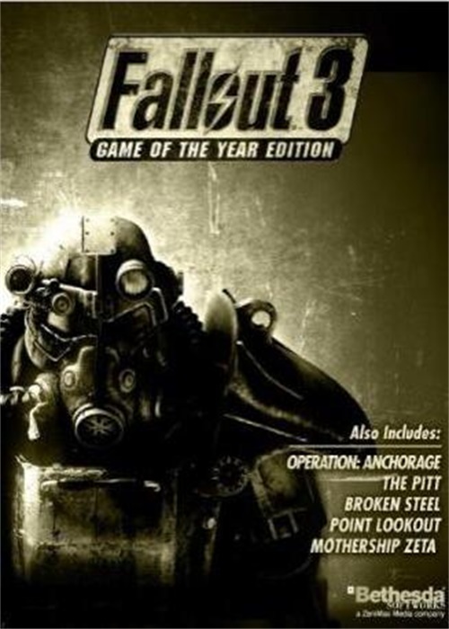 Fallout 3 GOTY Edition Steam CD Key