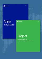Official Project Professional 2016 + Visio Professional 2016 Key Global