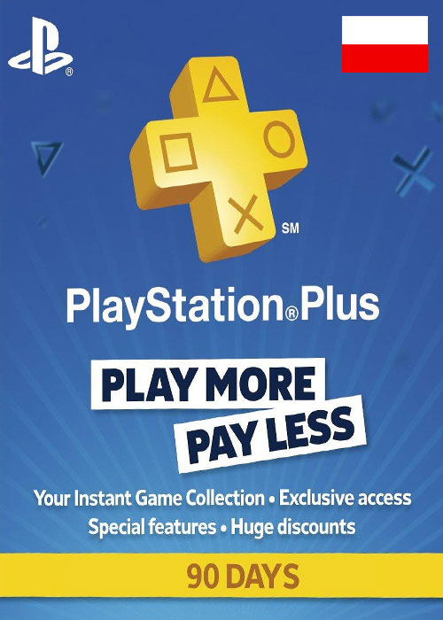 Official Playstation Plus 90 Days Poland Playstation Plus 90 Days Poland