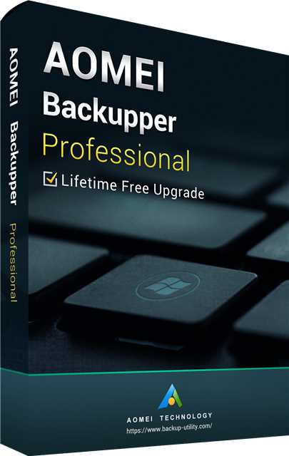 AOMEI Backupper Professional + Free Lifetime Upgrades 5.7 Key Global