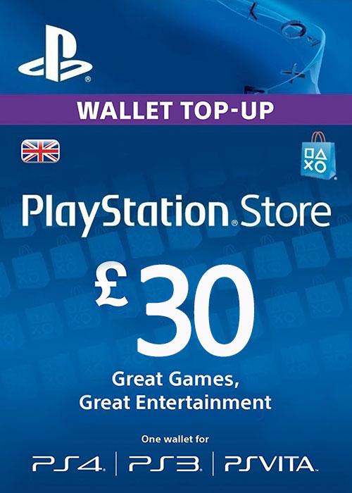 Official Play Station Network 30 GBP UK Play Station Network 30 GBP UK
