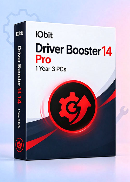 vipkeysale, IObit Driver Booster 14 Pro 1 Year 3 PCs CD Key Global