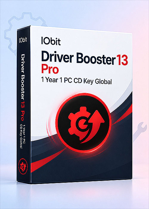 vipkeysale, IObit Driver Booster 13 Pro 1 Year 1 PC CD Key Global