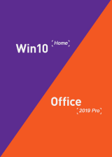Official Windows10 Home OEM + Office2019 Professional Plus CD Keys Pack