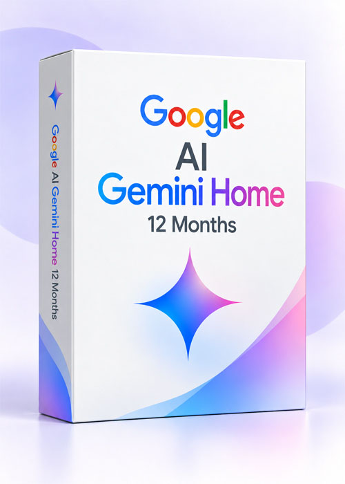 vipkeysale, Google AI Gemini Home 12 Months (Family Share)