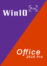 Official MS Windows10 PRO OEM + MS Office2016 Professional Plus CD Keys Pack