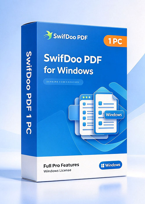 SwifDoo PDF for Windows 2-Year 1 PC