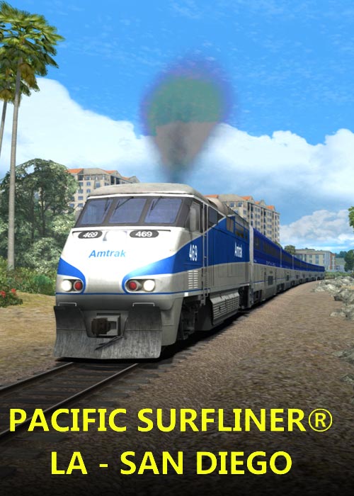 Train Simulator Pacific Surfliner LA San Diego Route Steam CD Key