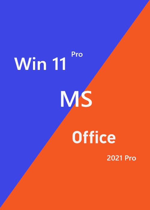 MS Win 11 Pro OEM + MS Office 2021 Professional Plus CD Keys Pack