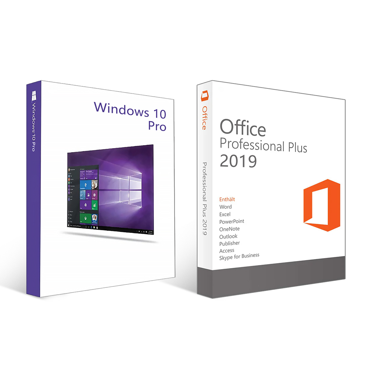 Win10 PRO OEM + Office2019 Professional Plus GLOBAL Keys Pack