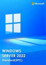 Official Windows Server 2022 Standard Key Global(5PC)