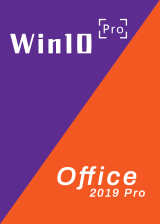 Official MS Windows10 PRO OEM + MS Office2019 Professional Plus CD Keys Pack