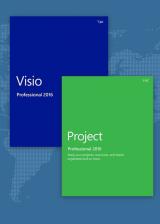 Official Project Professional 2016 + Visio Professional 2016 Key Global
